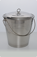 Ведро 12л МАЯР нерж. сталь с/к YK-0718-112 (30)