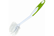 Щетка для мытья посуды  25см ручка с ПВХ-покрытием 