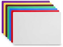 Доска разделочная 40*30*1,2 Chef Plast пластик цвет белая MS-PE3040Б