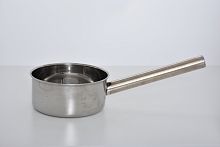 Ковш 2,3л МАЯР НЕРЖ дутая ручка-25*3см, д-18,5см, в-8,5см  зерк.полировка YK-17-19