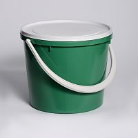 Ведро 12л с/к пластик,цв.МИКС для хол.пищ.продуктов Ирбит