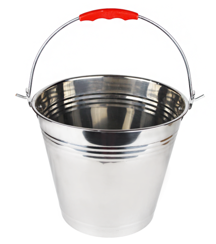 Ведро 12л МАЯР НЕРЖ с/кр 315040 фото 2