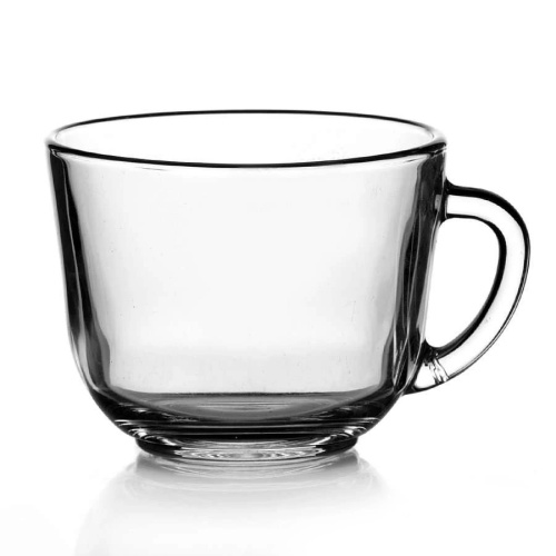 Кружка 200мл Гламур стекло,прозрачное