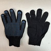 Перчатки 10 класс 5нит чёрный (10/300пар/упа) арт.М8-300