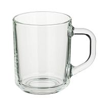 Кружка стеклянная 200 мл