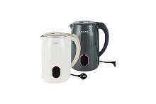 Чайник электрический 2л 1500-1850Вт пластик/стекло арт.L-P06